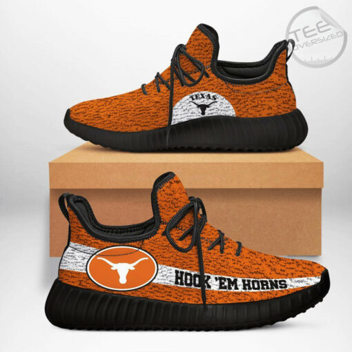 Texas Longhorns Yeezy Shoes 01