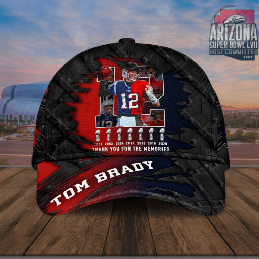 Tom Brady Hat Tom Brady Custom Cap 01