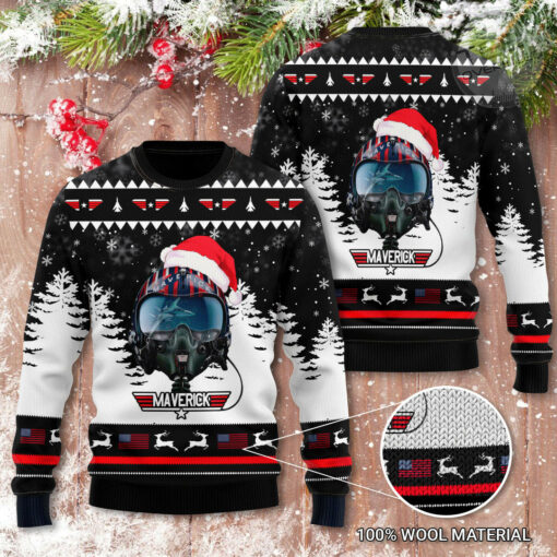 Top Gun Christmas 3D Sweater 2022