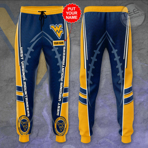 West Virginia Mountaineers 3D Sweatpant 01
