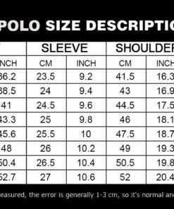 polo sizechart new